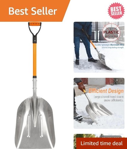 Ergonomic aluminum snow - ergonomic,