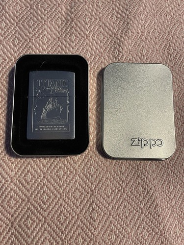 2000 titanic zippo lighter - titanic,