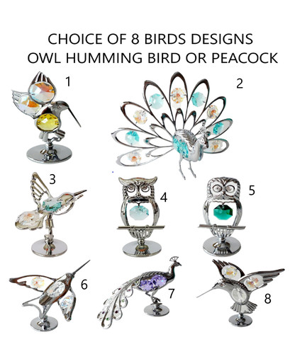 Crystocraft ornament bird - ornament,