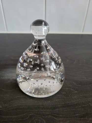 Vintage bubble paperweight - vintage,