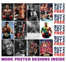 MIKE TYSON POSTERS BOXING GYM