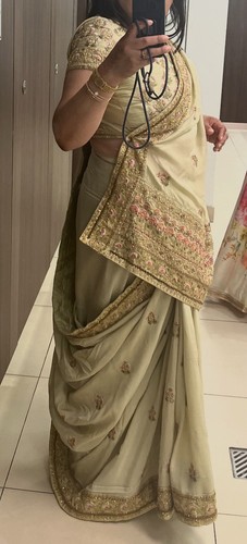 Stunning indian saree with - indian,