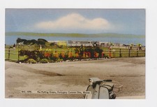 Wales RHOOSE FONTYGARY PUTTING GREEN 'VESPA' SCOOTER POSTCARD E20C - 18