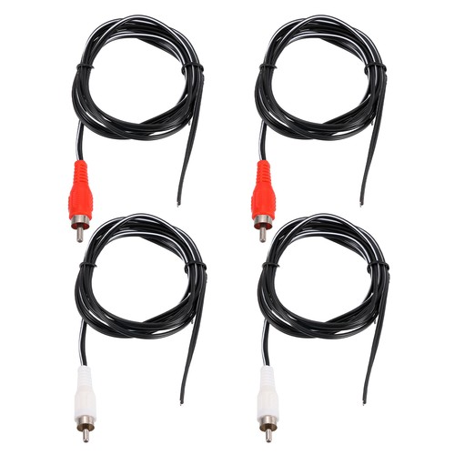 4pcs 5ft rca audio subwoofer - 4pcs,