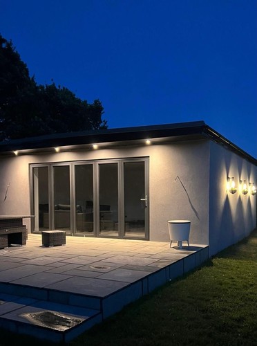 Aluminium fold doors in - aluminium,