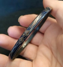 Michaela Frey bangle black gold (45)