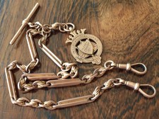 Antique 9ct rose gold - rose,