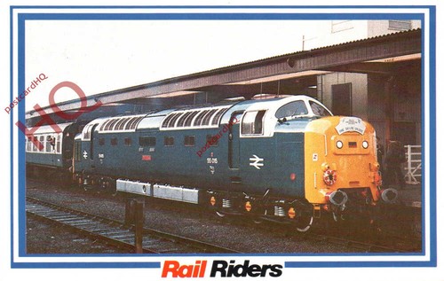 Picture postcard deltic - picture,