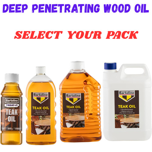 Bartoline teak oil - bartoline, wood