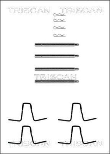 Disc brake pads accessory kit - disc,