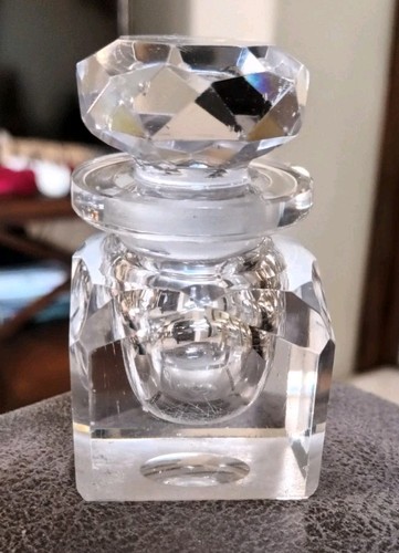 Vintage cut glass - cut, crystal