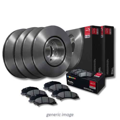 Apec front rear - brake, discs