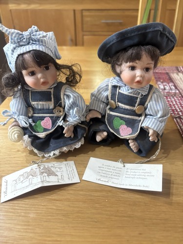 Pair italian ceramic - pair, of