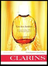 Print ad magazine 2011 Clarins Eau des Jardins fragrance – full page - Ab15