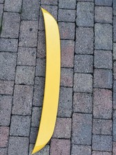 Nissan 350z OEM Rear Spoiler Painted In Sunset Yellow Metallic AX6