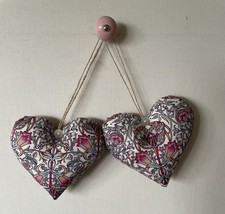 Pair Of Heart Door Hangers In