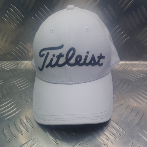 Titleist white golf cap - titleist, hat
