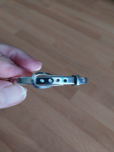 Solid silver buckle style - silver,