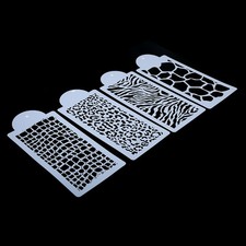 4 PCS Cake Stencils Decorating