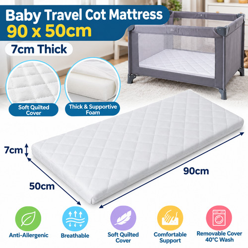 Baby travel cot - travel, mattress