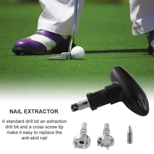 Golf shoe spike - golf, wrench