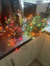 Vintage FDL ( 120 bulbs) & Argos (79 bulbs) INDOOR USE Christmas Lights Flashing