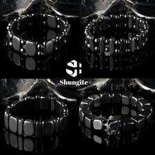 Shungite bracelet stretchy EMF