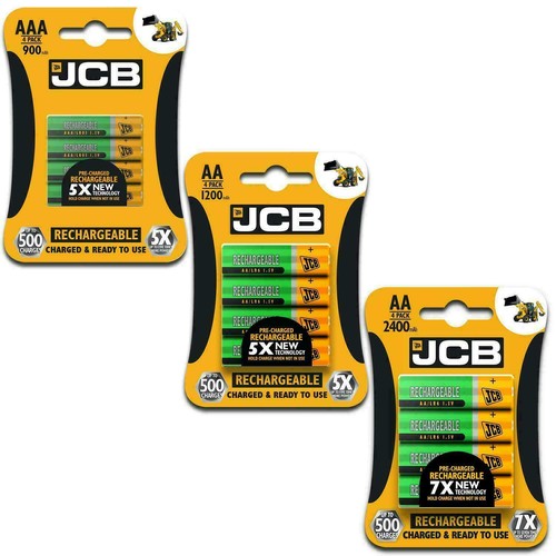 Jcb rechargeable batteries - rechargeable,