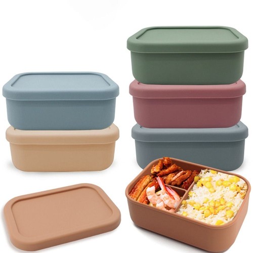 Compartments silicone lunch - compartments,