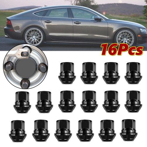 16x black alloy wheel - alloy, nuts