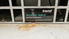 Trend Craftsman Router Table 