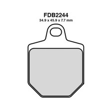 2 PAIRS BRAKE PADS FERODO