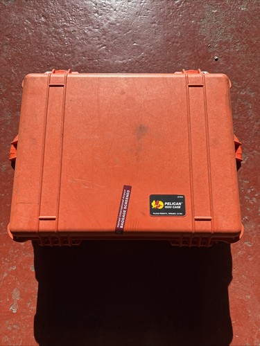 Pelican 1600 orange case - pelican,