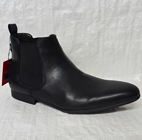Lambretta mens black leather - lambretta,