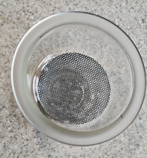 LABORATORY DESICCATOR - INTERNAL DIA 5.25 INCHES - WITH MESH SHELF,  MISSING LID