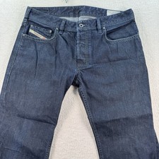 Diesel Jeans Zatiny Mens Size W32 L30 Colour Blue Button Fly Wash 0088Z