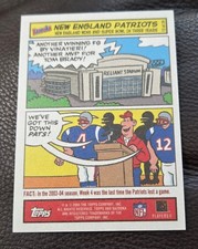 Tom Brady 2004 Bazooka