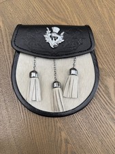 Sporran fur tassles - sporran., stud