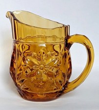Vintage 1930s Deco Large Amber