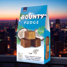 Bounty Fudge Box Rich Smooth Coconut Milk Chocolate – Multi Packs Available