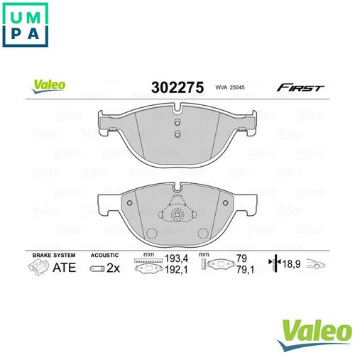 Brake pad set disc - pad,