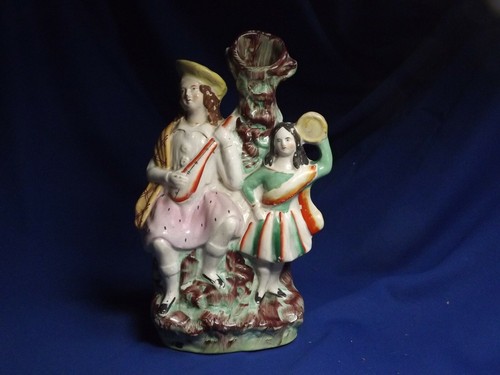 Antique staffordshire pottery - antique,