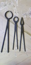 "Blacksmith Tongs Set of 3 |