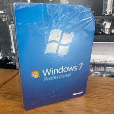 Windows 7 Professional 32/64-Bit DVD Sealed FQC-00133 100% Genuine UK Retail