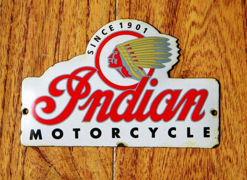 Vintage indian motorcycle - indian,