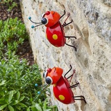 Large Ladybug Garden Ornament