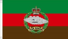 ROYAL TANK REGIMENT FLAG 5' x 3' RTR Armoured Corps Infantry Tidworth Wiltshire