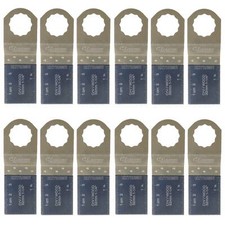SabreCut  Multitool Blades For Fein SuperCut and Festool Vecturo 12 x Fine Tooth