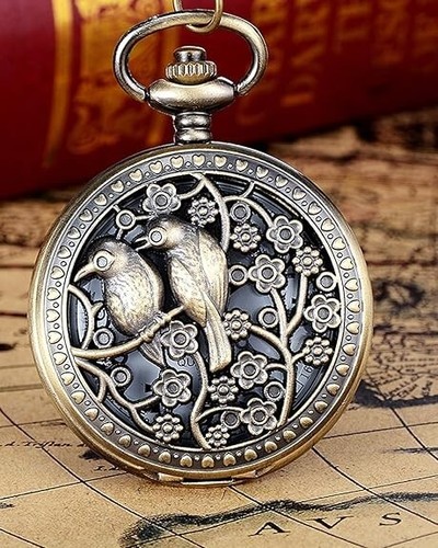 Antique pocket watch with - pocket-watch,