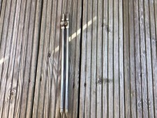 2x 13.5” Stainless Steel Banksticks Used Carp Fishing Gear 